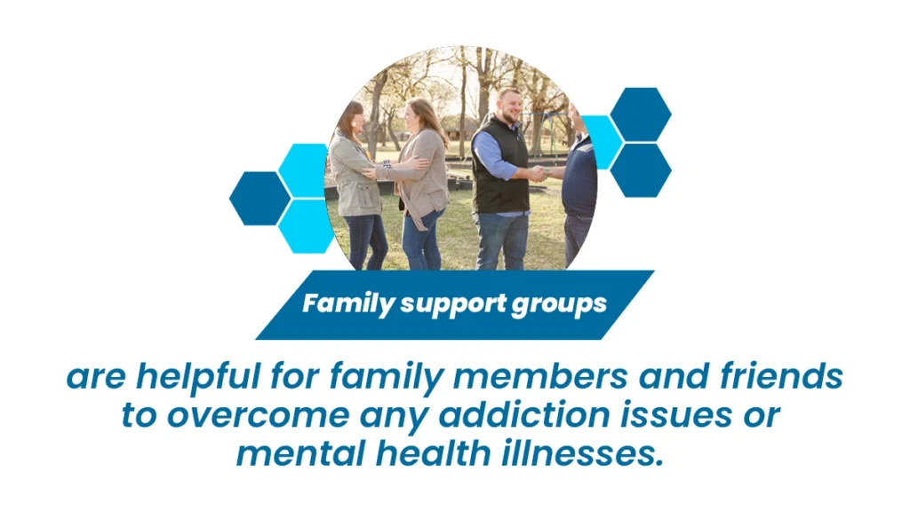 Alcohol support groups for families are helpful for family members and friends of alcoholics to overcome any difficulties they may face.
