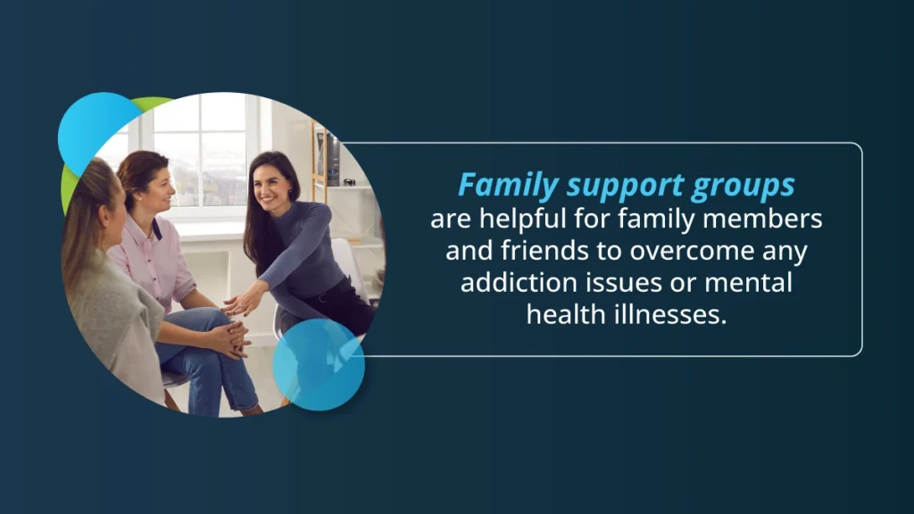 Alcohol support groups for families are helpful for family members and friends of alcoholics to overcome any difficulties they may face.